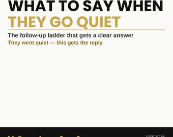 Follow-Up Messages for Service Business: Get Replies (PDF Download)
