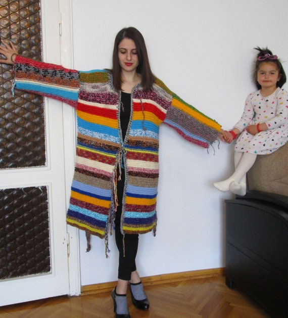 girls oversized cardigan