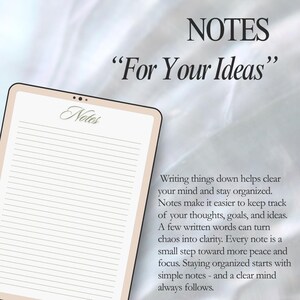Pagina met minimalistische notities | Sjabloon eenvoudig gelinieerd papier