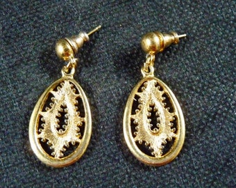 Earrings Vintage Teardrop Dangle Jewelry