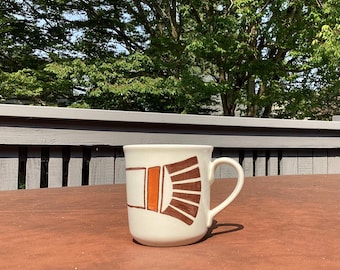 Vernonware Shape Metlox Mug in the Mesa Pattern