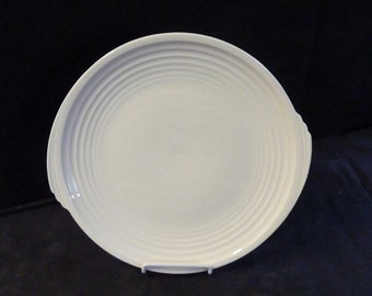 Vintage Knowles Yorktown White Plate Art Deco Made in U.S.A.