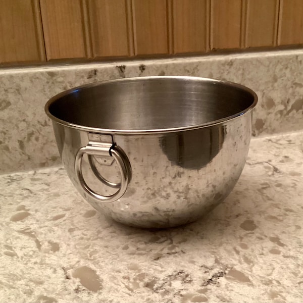 Vintage Revereware Bowl Small Nesting Bowl Stainless Steel