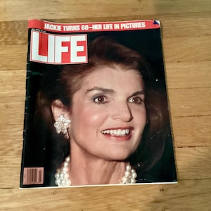 Vintage Life Magazine July 1989 Jackie Turns 60 Jackie Kennedy