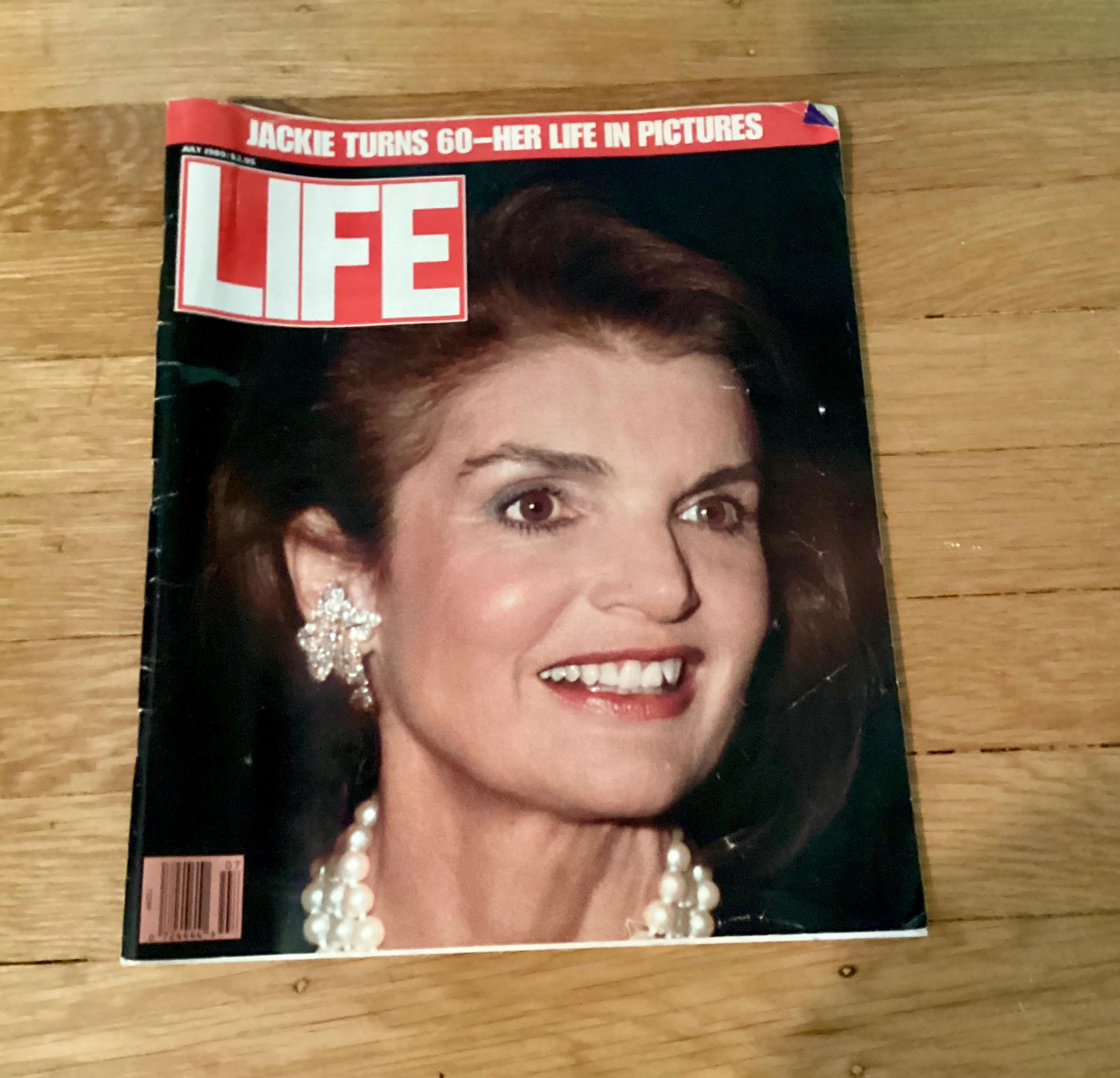 Vintage Life Magazine July 1989 Jackie Turns 60 Jackie Kennedy - Etsy