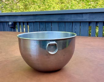 Vintage Revereware Bowl Large Nesting Bowl Stainless Steel