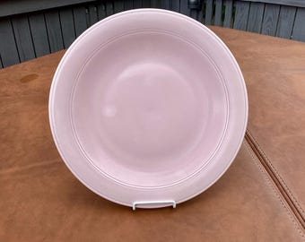 Vernon Kilns Plate Modern California Orchid 13-1/2 Inch Chop Plate