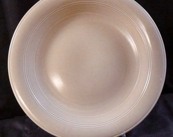 Vernon Kilns Harry Bird Beige Chop Plate 12-Inch Plate