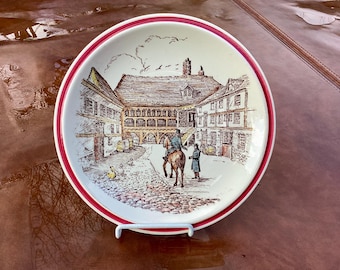 Vernon Kilns Bit Plate Bits of Old England Plate Number 7