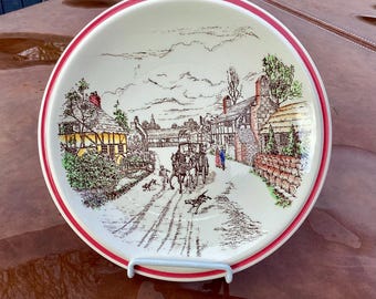 Vernon Kilns Bit Plate Bits of Old England Plate Number 3