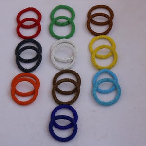 Groothandel bulkset Afrikaanse kralenarmbanden | Handgemaakte armbanden | Tribale sieraden voor wederverkoper, boetiek en cadeauwinkel | 20 stuks
