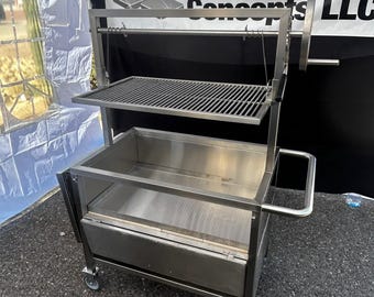 Custom Built Santa Maria Grill