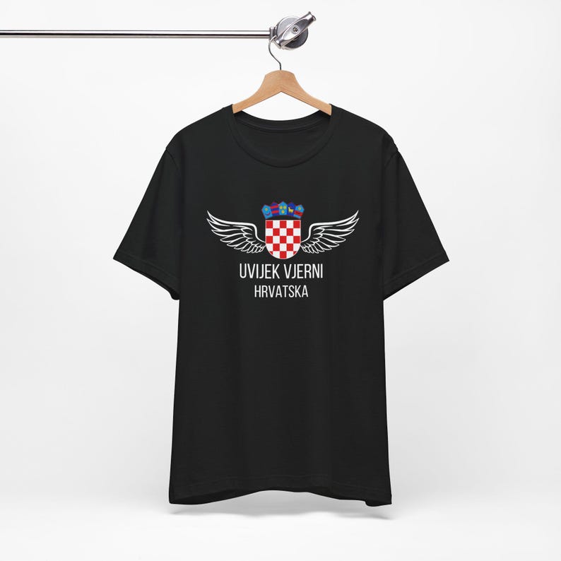 Croatia World Cup Fan Tee Uvijek Vjerni Hrvatska Soccer Shirt image 14