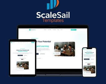 HTML landing page template InnovateTech – responsive SEO optimized for Edtech SaaS