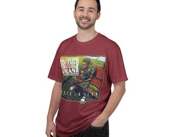 Young Antonio Valor Shirt - Brotherman Comic Art Tee -  Vintage Graphic T-Shirt - Indie Hero Streetwear
