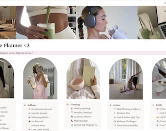 2026 Life Planner - Notion Template