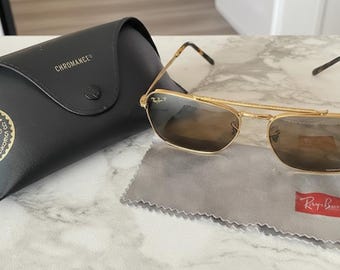 Ray.Ban P Sunglasses RB3636 New CARAVAN 9196/G5 58-15 140 2P Polarized Brown Lenses Tortoise &Gold Frame Pre-Owned