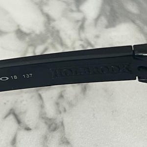 Oakley Holbrook Prizm herrglasögon med polarisering OO9417 59 mm svart båge begagnad bild 8