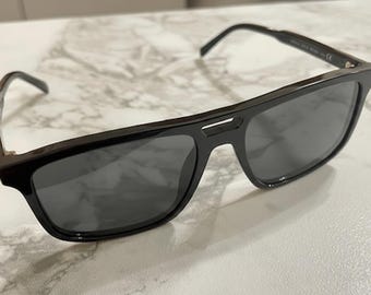 Prada Sunglasses Frames Spr61g Black Silver Unisex Prada | Accessories | Prada Aviator Sunglasses Spr6g Black  main image 3