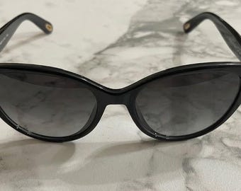Chloé Sunglasses CE767S 001 54-17 140 #2 Black Lenses Black Frame Pre-Owned