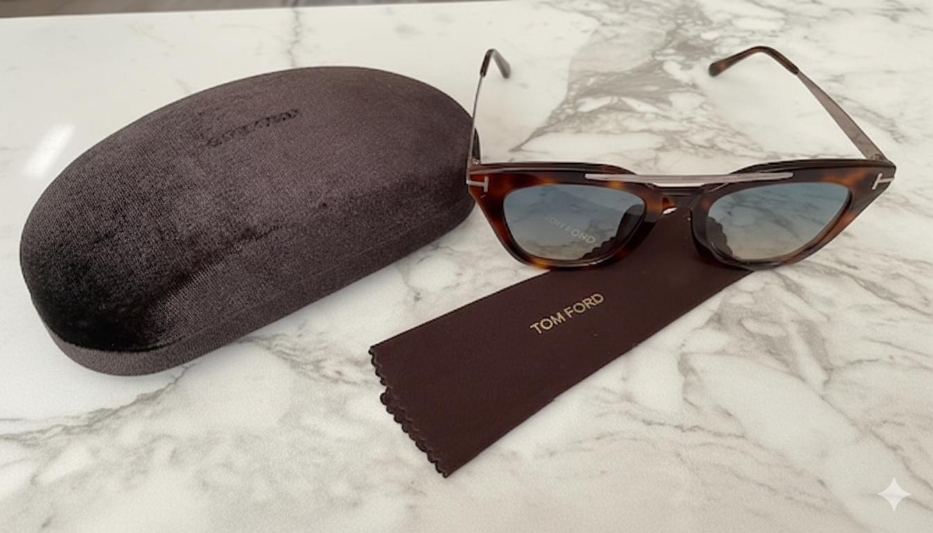Tom Ford Sunglasses Anna-02 TF575-F 53P 49-20 140 Blue 