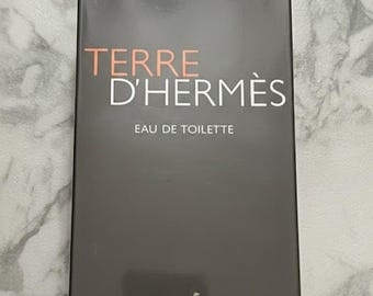 Terre d’Hermes for Men 3.3oz Eau De Toilette NIB Sealed - New