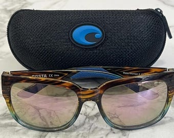 Costa Waterwoman 2 Pink Lenses Sunglasses with case Pre-Owned
