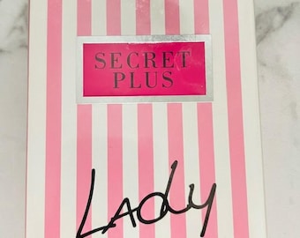 LADY Secret Plus Eau de Toilette Cologne Perfume NIB - NEW
