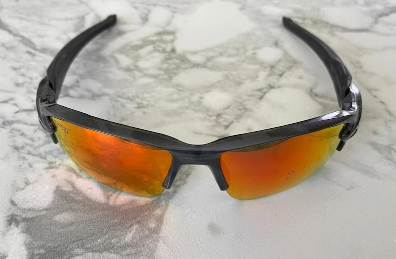 Lunettes de soleil Oakley FLAK2.0 OO9188-8659 59-12 133 Prizm Ruby Iridium Black Frame Occasion image 1