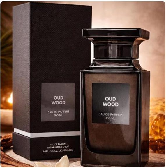 Oud Wood Eau De Parfum 3.4 Fl oz /100mL Long-Lasting Unisex Scent FREE SHIPPING New In Box