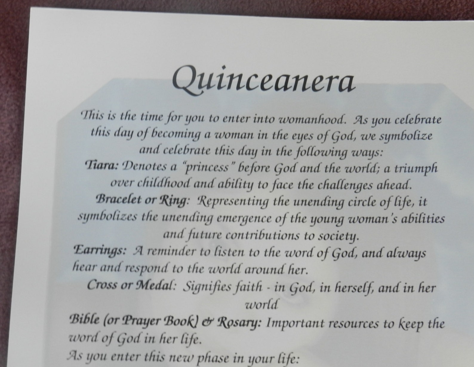 Quinceanerapersonalized Etsy