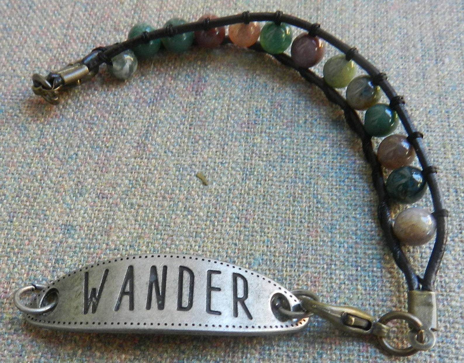 WANDERStrength Bracelet Etsy France