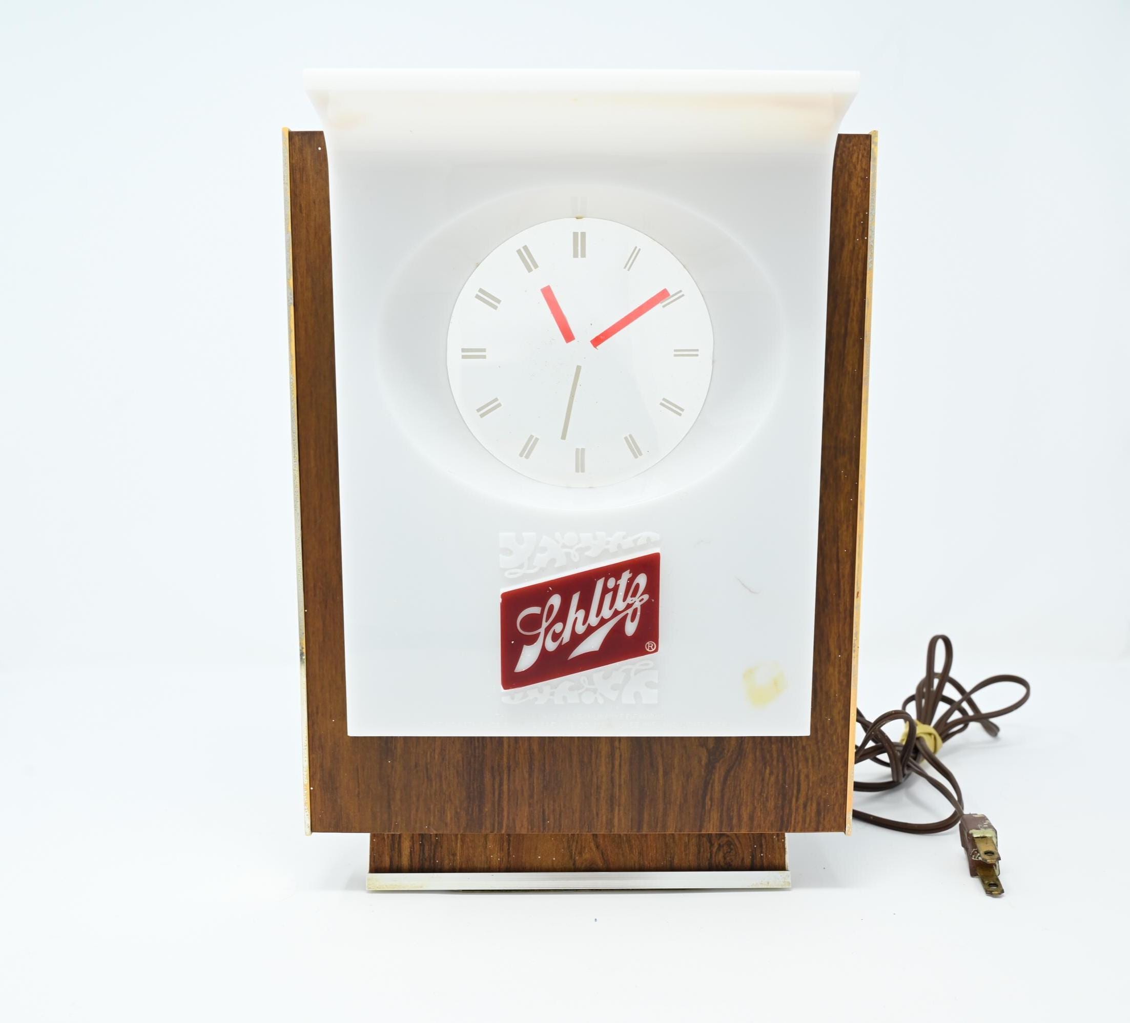 Schlitz Beer Clock - Etsy