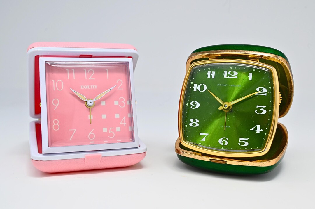 Wicked Inspired Pink & Green Folding Travel Alarm Clock Bundle - Etsy