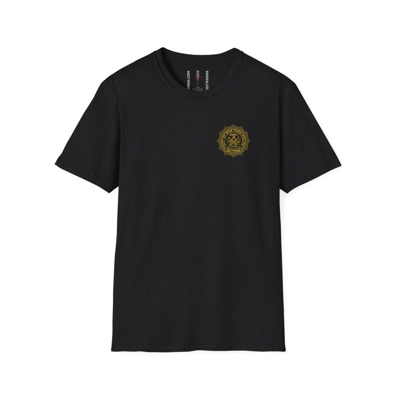 Camiseta unisex Softstyle del teniente Shield del Departamento de Policía de la Ciudad de Nueva York imagen 1