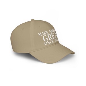 Trump Make America Great Once Again 2024 Low Profile Baseball Cap image 12