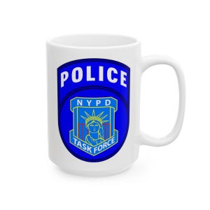 NYPD Task Force Police Department City of New York Ceramic Mug, (11oz, 15oz)