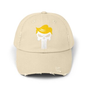 Cappellino unisex in stile vintage "Punisher" del presidente Donald J. Trump immagine 7