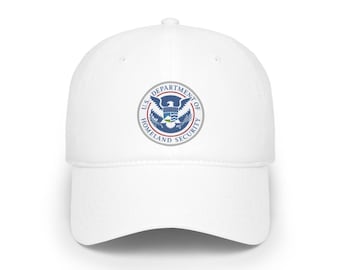 United States Department of Homeland Security US DHS Low Profile Baseball Cap