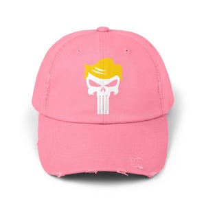 Cappellino unisex in stile vintage "Punisher" del presidente Donald J. Trump immagine 8