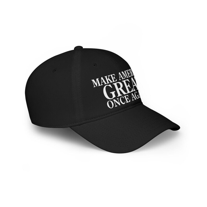 Trump Make America Great Once Again 2024 Low Profile Baseball Cap image 18