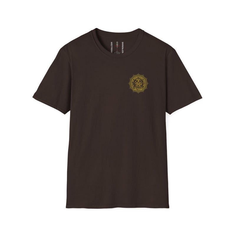 Camiseta unisex Softstyle del teniente Shield del Departamento de Policía de la Ciudad de Nueva York imagen 3