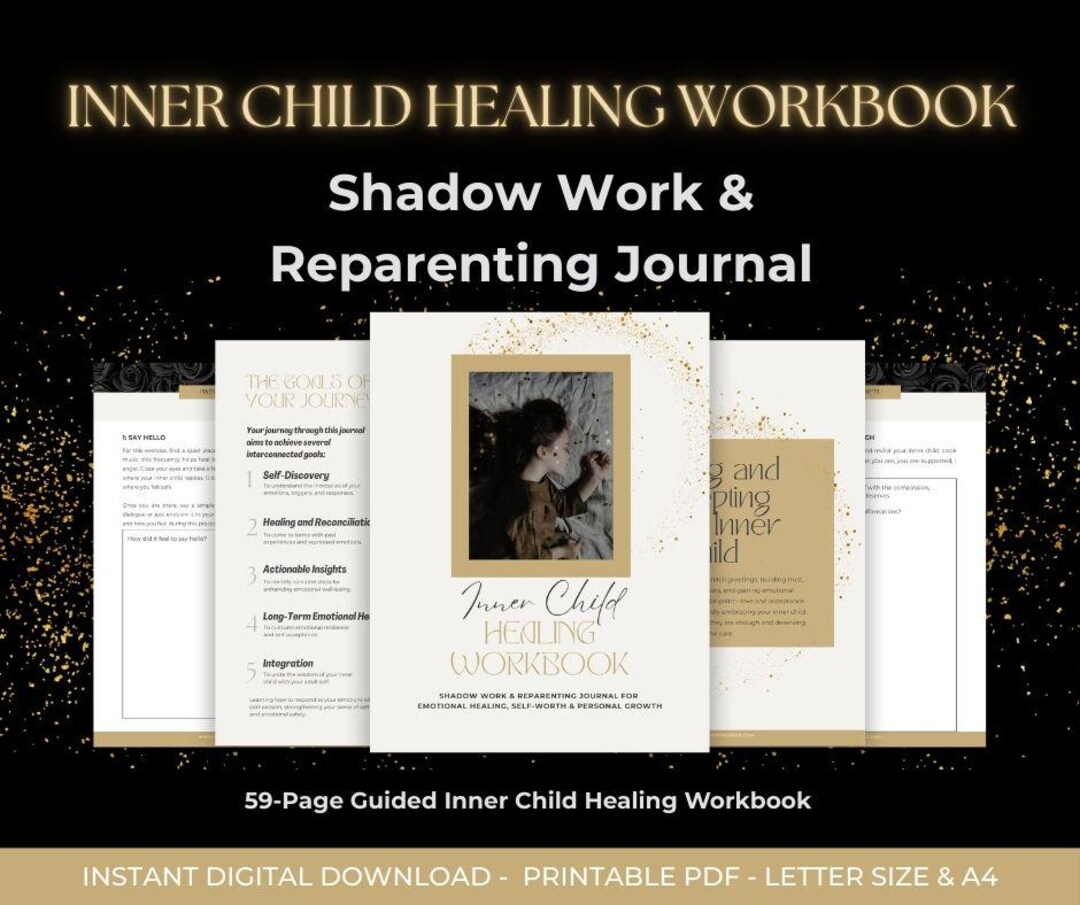 Inner Child Healing Workbook | Shadow Work & Reparenting Journal for ...