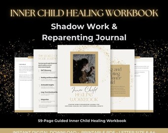 Cahier d'exercices sur la guérison de l'enfant intérieur | Journal du travail parallèle et du reparentage pour la guérison émotionnelle et l'estime de soi