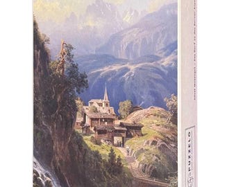 The village in the Bernese Alps – Adolf Mosengel