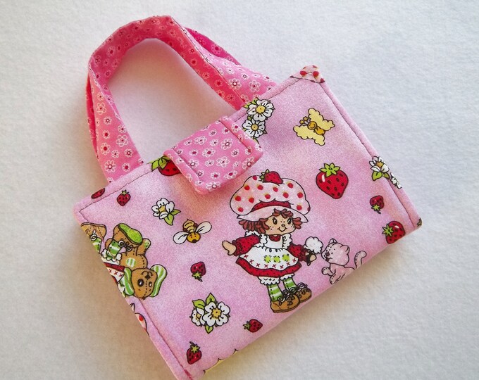 Strawberry Shortcake Print Crayon Wallet. Ready to Ship Etsy