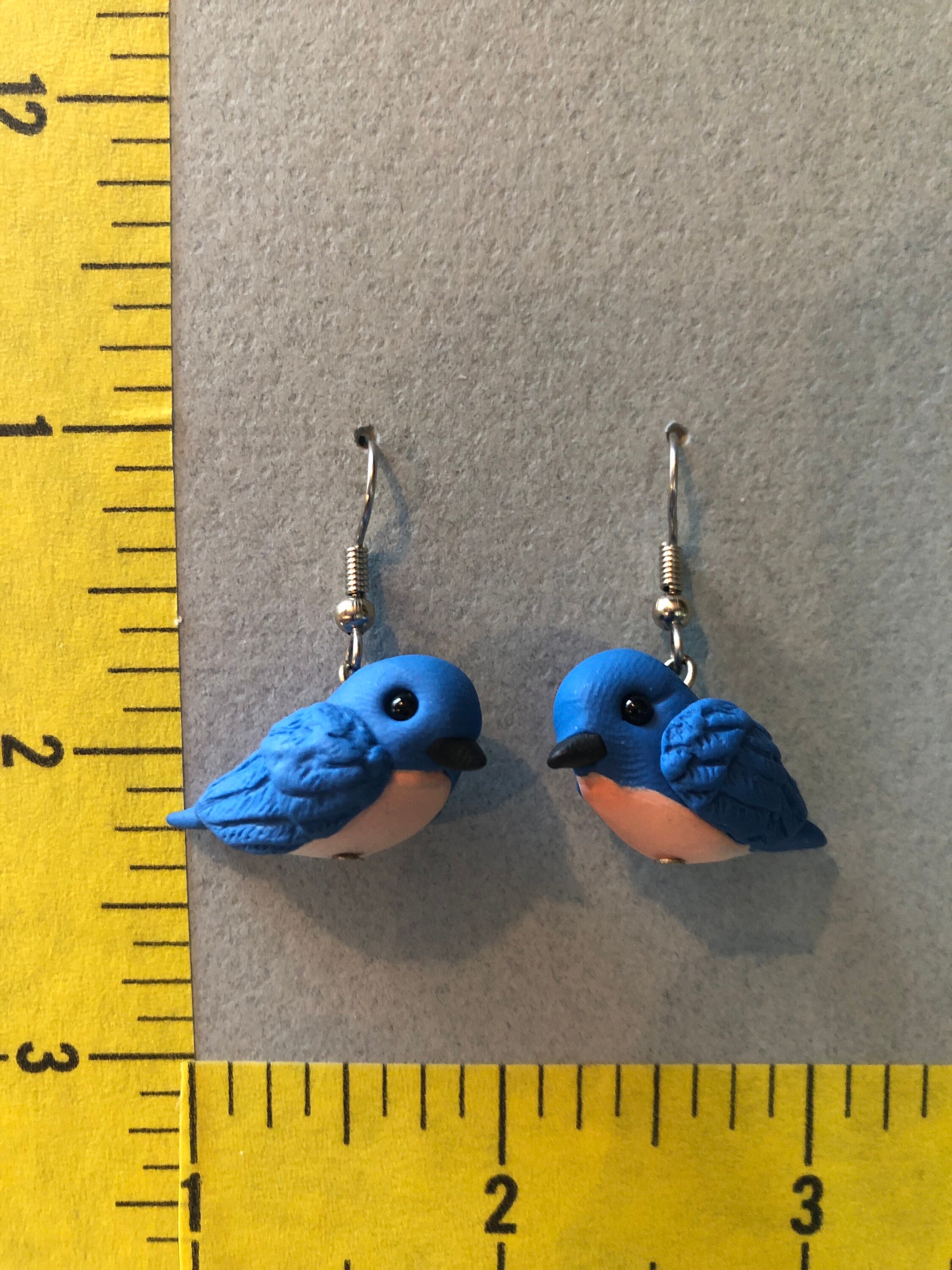 Eastern Bluebird Earrings Eastern Bluebird Earrings