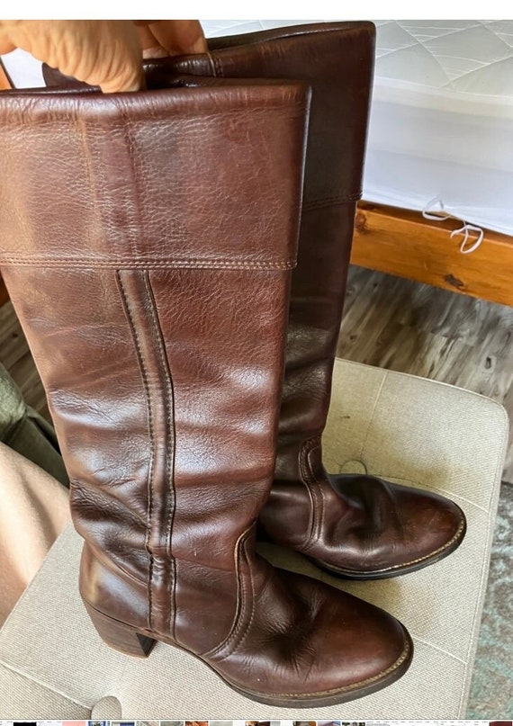 frye boots vintage