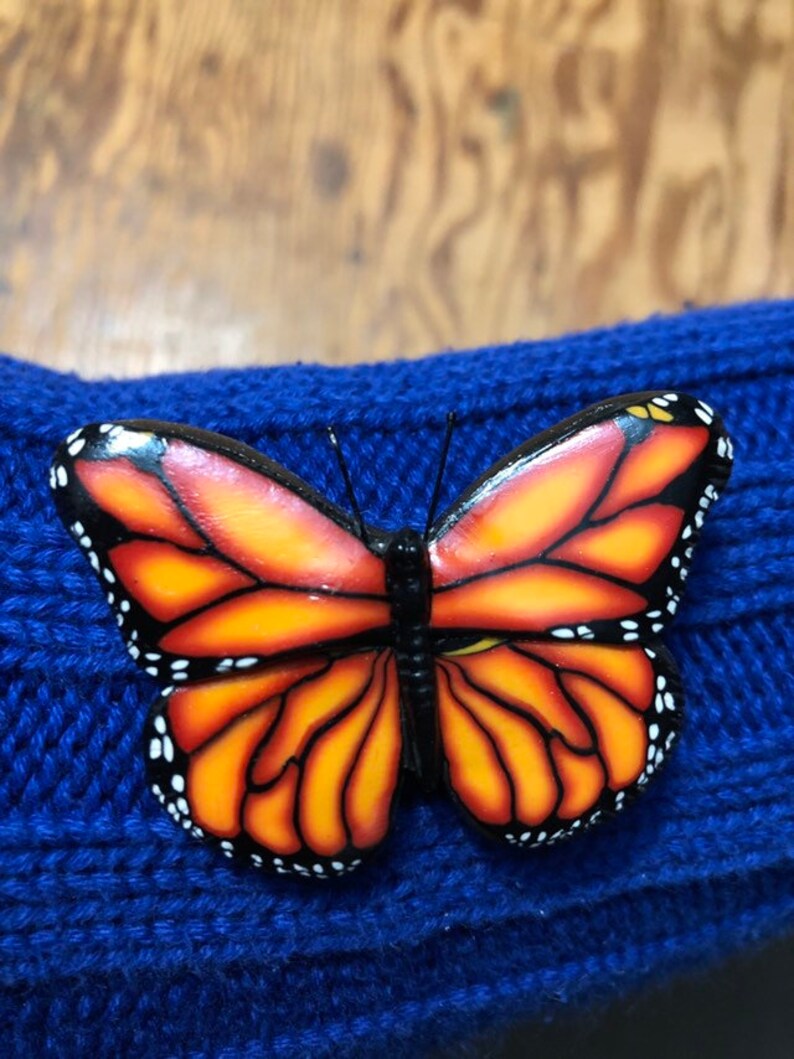 Monarch Butterfly Pin Etsy