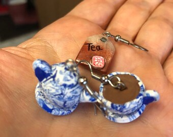 Teapot and teacup  Earrings